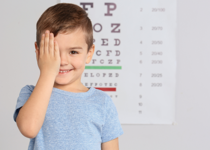 benessere visivo bambini